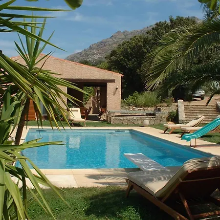 Willa A Scopa A En Corse Avec Piscine Chauffee, Vue Panoramique, Climatisation, Jardin Arbore De 3000m2, 10 Pers, 5 Chb, 4 Sdb Lumio (Corsica)