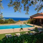 Villa A Scopa A En Corse Avec Piscine Chauffee, Vue Panoramique, Climatisation, Jardin Arbore De 3000m2, 10 Pers, 5 Chb, 4 Sdb Lumio (Corsica)