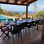 A Scopa A En Corse Avec Piscine Chauffee, Vue Panoramique, Climatisation, Jardin Arbore De 3000m2, 10 Pers, 5 Chb, 4 Sdb Lumio (Corsica)
